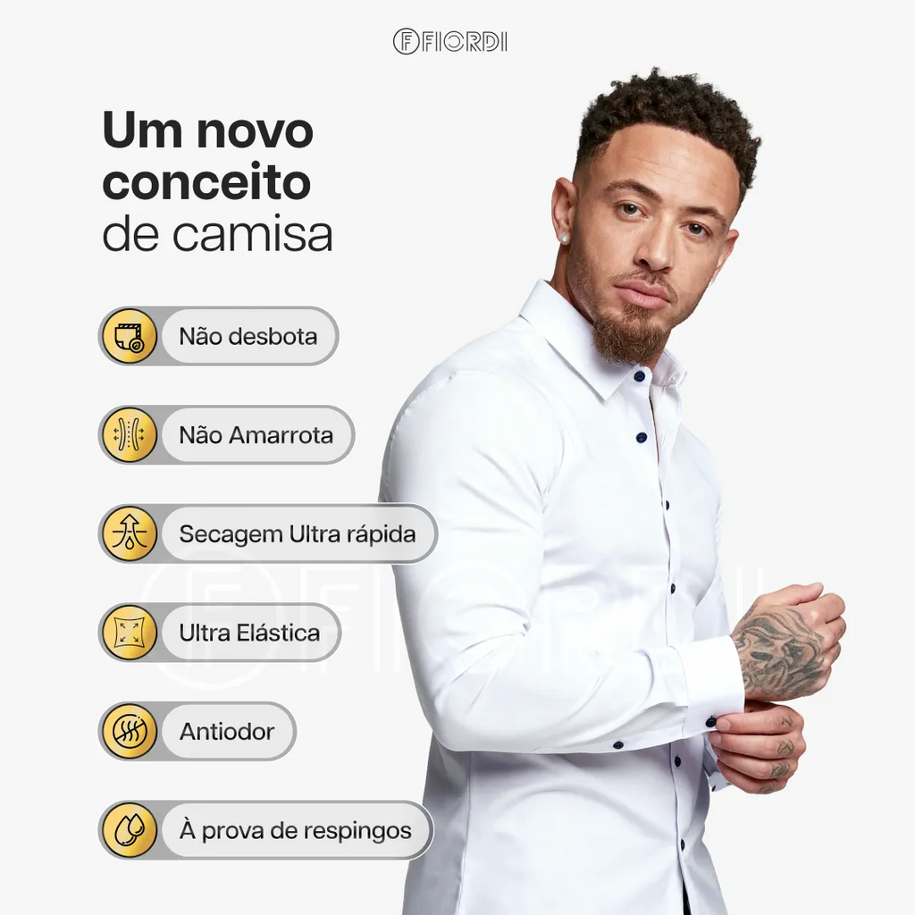 Camisa Social Ultra-Tech™  [COMPRE 1 & LEVE 2]