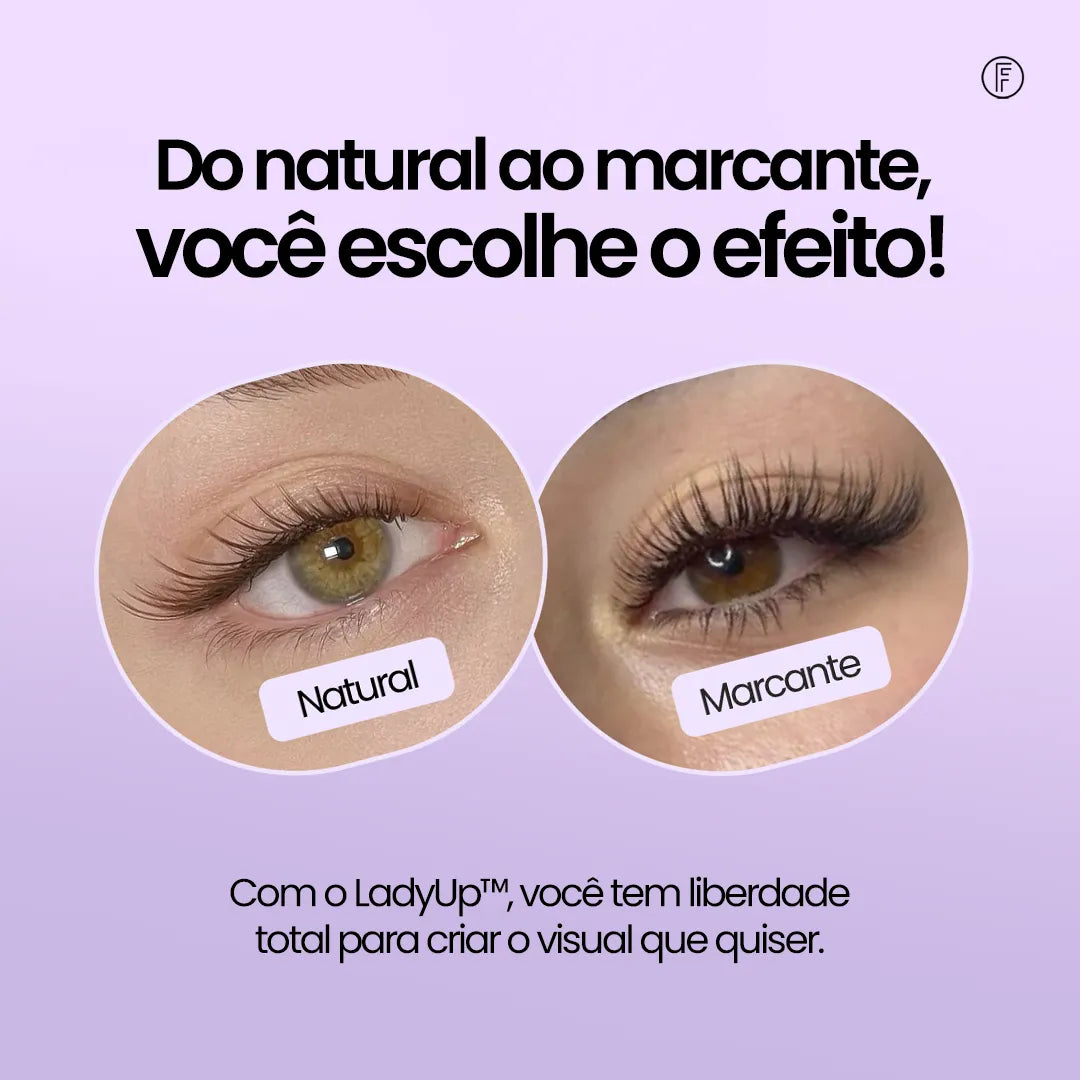 Kit de Extensão de Cílios - LadyUp™