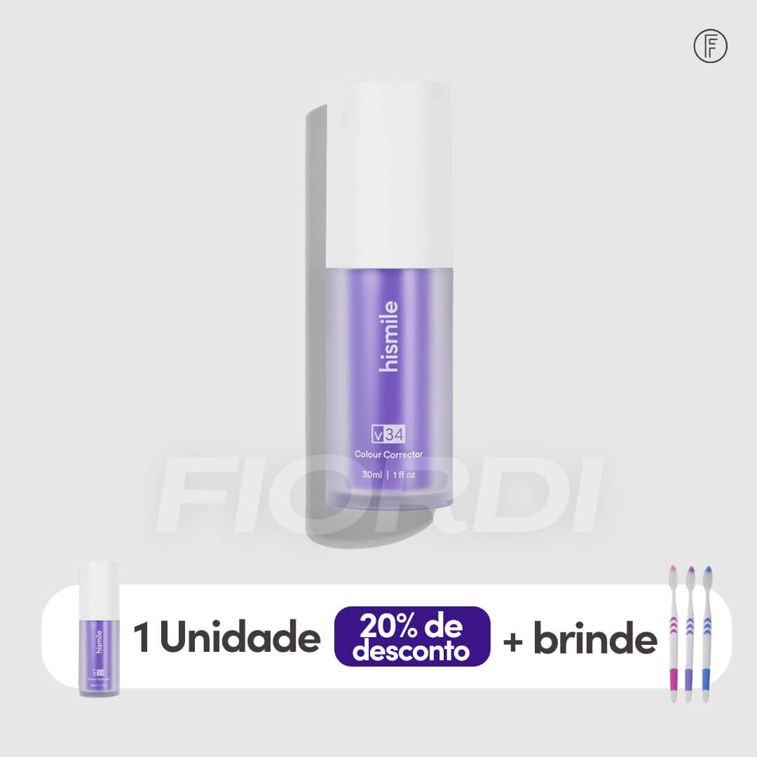 Clareador Dentário - Sérum V34™ + Brinde