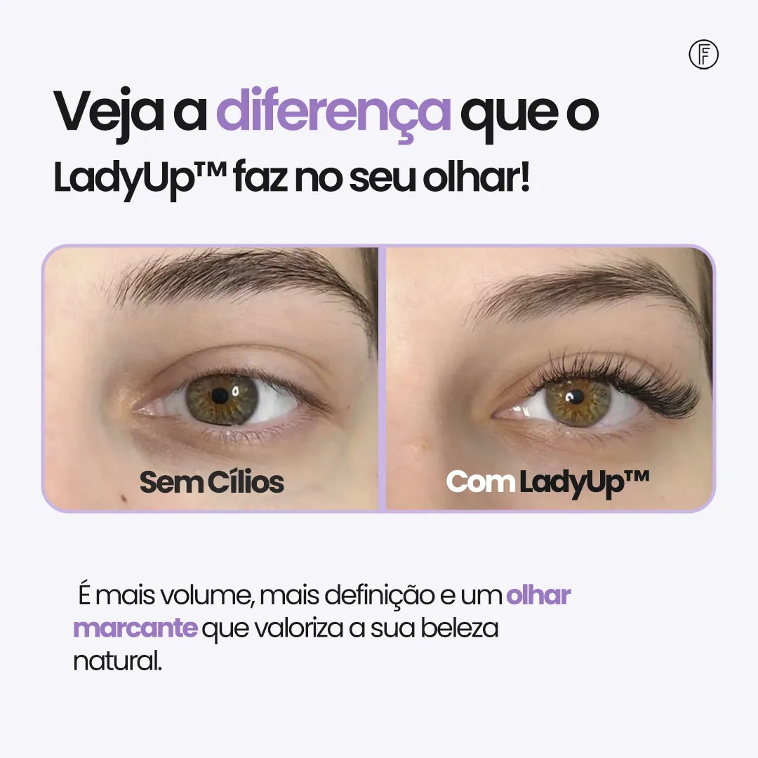 Kit de Extensão de Cílios - LadyUp™