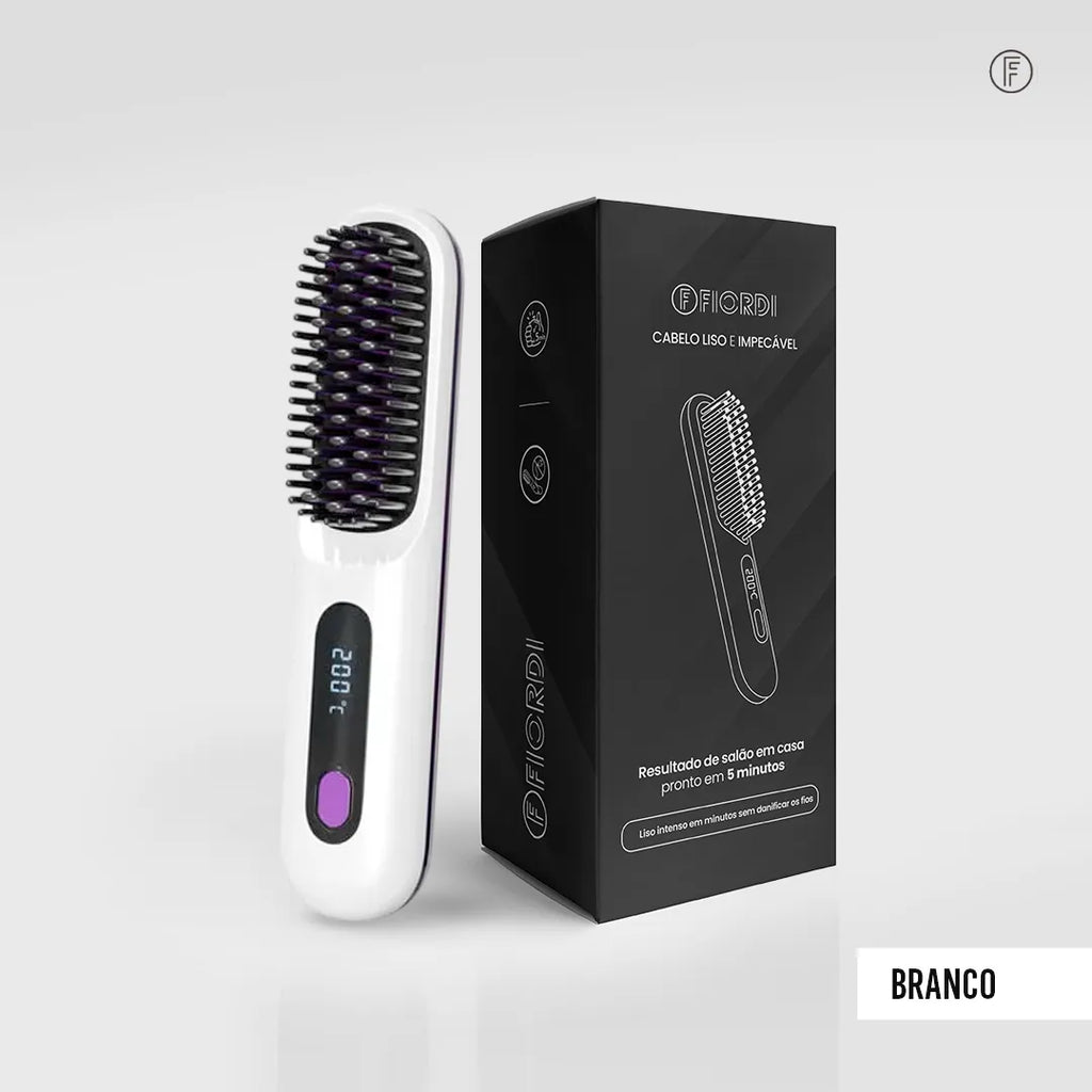 Escova Alisadora Portátil - BeautyMax Pro®